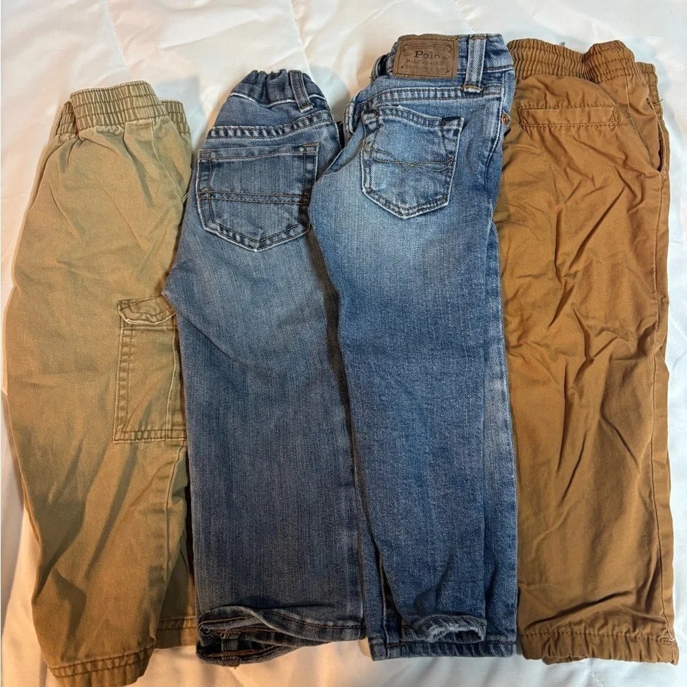 Carter's, Polo RL, Children’s place, Garanimals Kids pants Set of 4 2T jeans