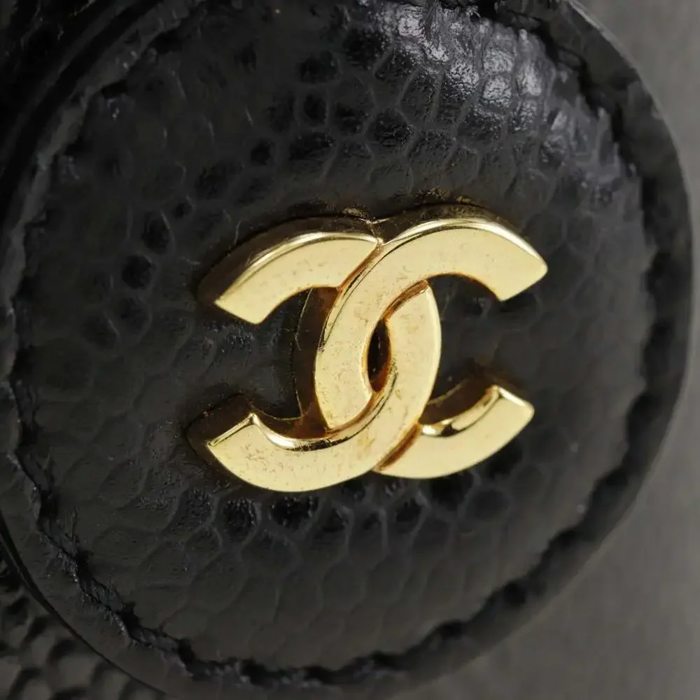 CHANEL black caviar