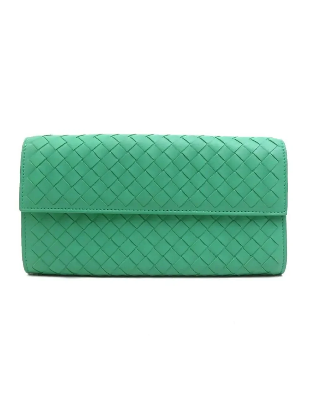 Auth Bottegaveneta Intrecciato Long #280392B30B