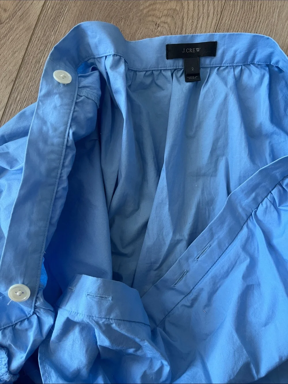 J. Crew light blue