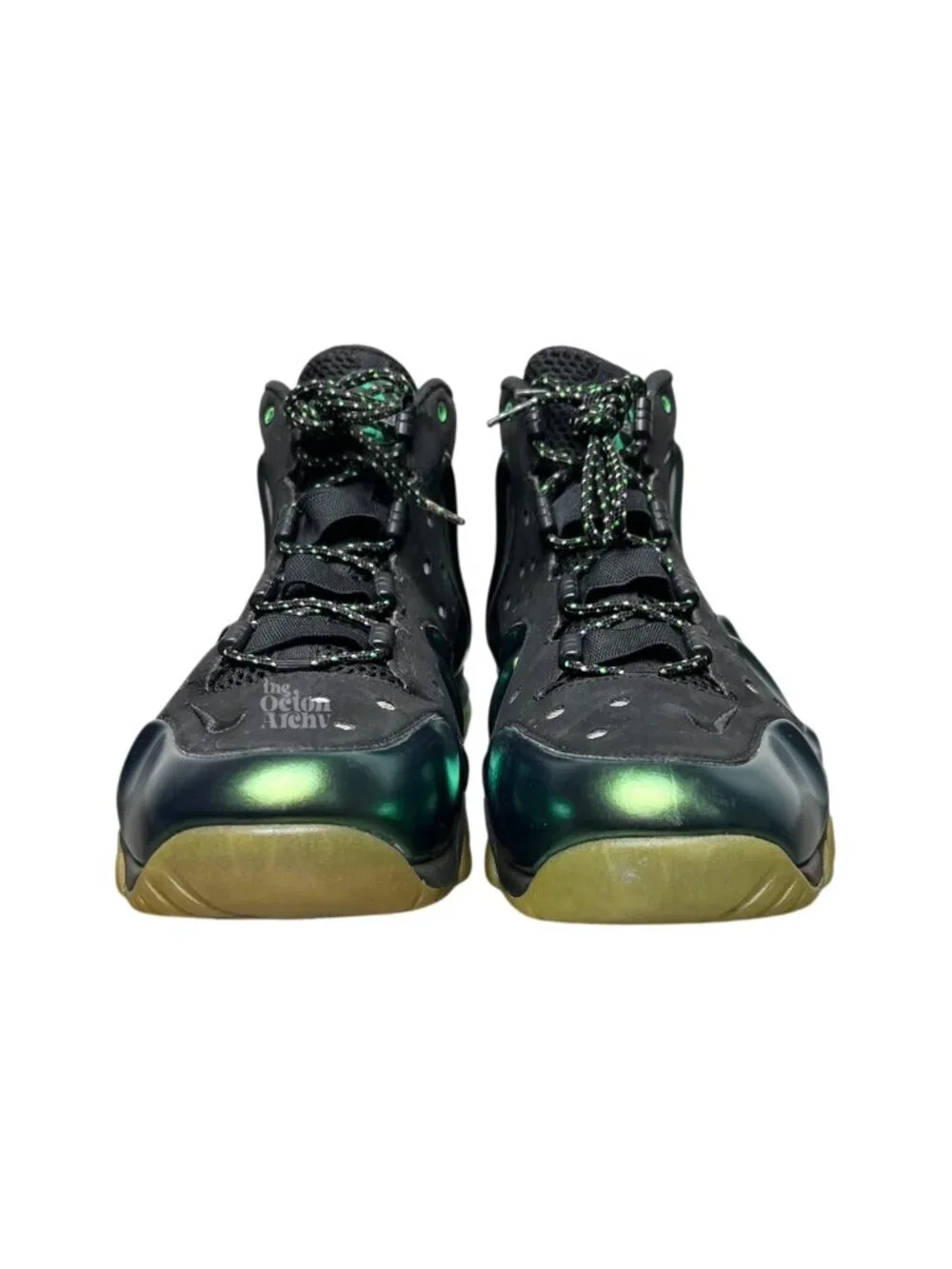 Size 9.5 Nike Barkley Posite Max - 2013 'Gamma Green' 555097-301 Pre-Owned