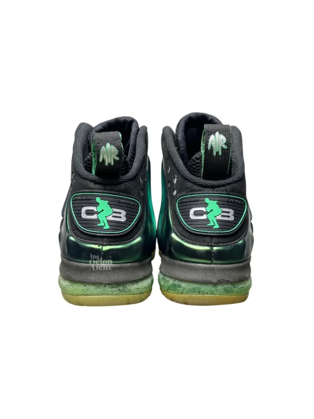 Size 9.5 Nike Barkley Posite Max - 2013 'Gamma Green' 555097-301 Pre-Owned