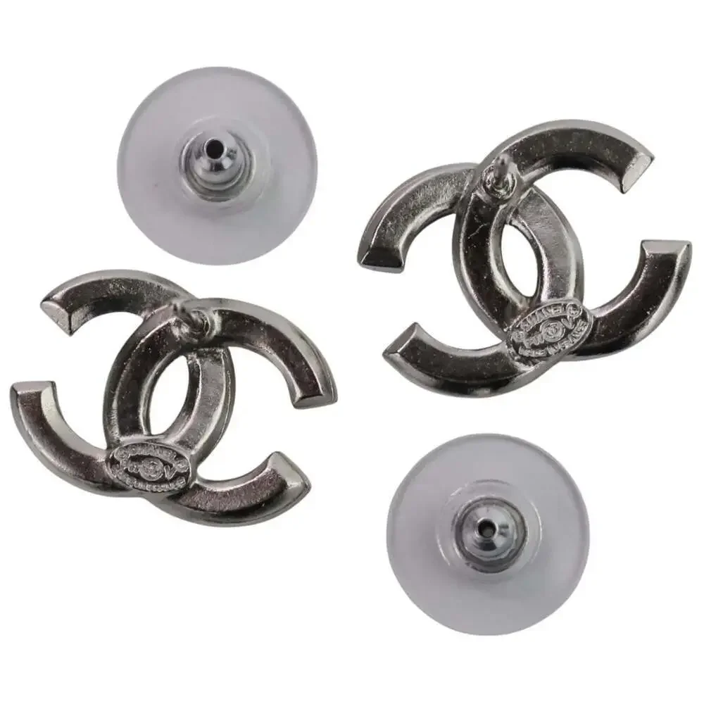 CHANEL silver logo