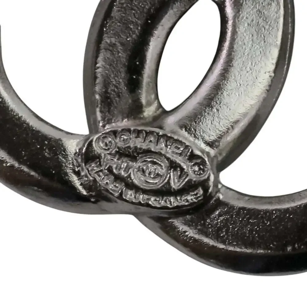 CHANEL silver logo