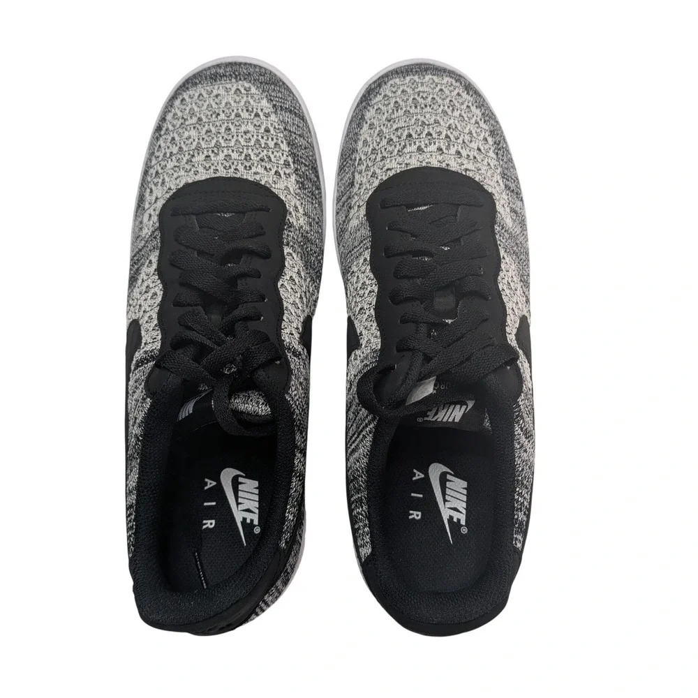 Nike Air Force 1 Ultra Flyknit Low Black White Grey Men's 11.5 817419-002