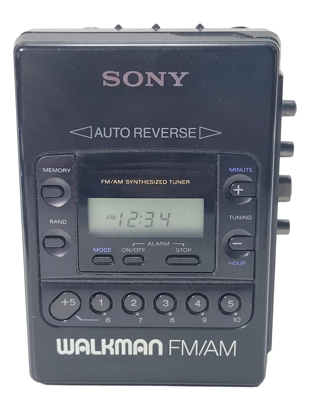 Sony Walkman WM-F2081 AM/FM Cassette Player Radio Works ONLY Tape Needs Belt