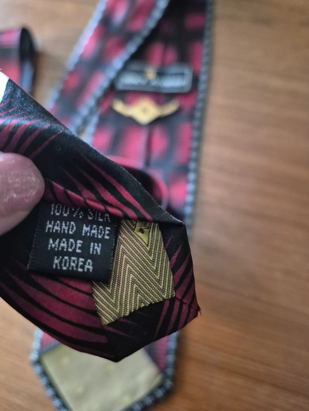 Stacy Adams silk necktie