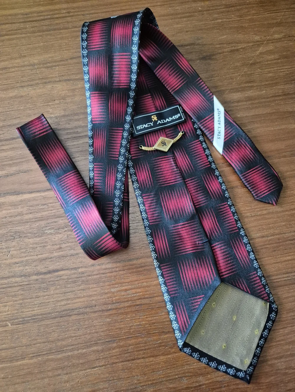 Stacy Adams silk necktie