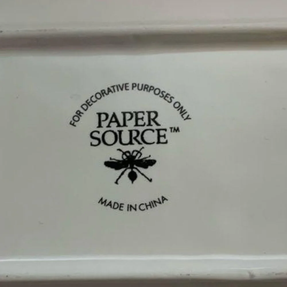 Paper Source Today I Am Choosing Happiness trinket tray