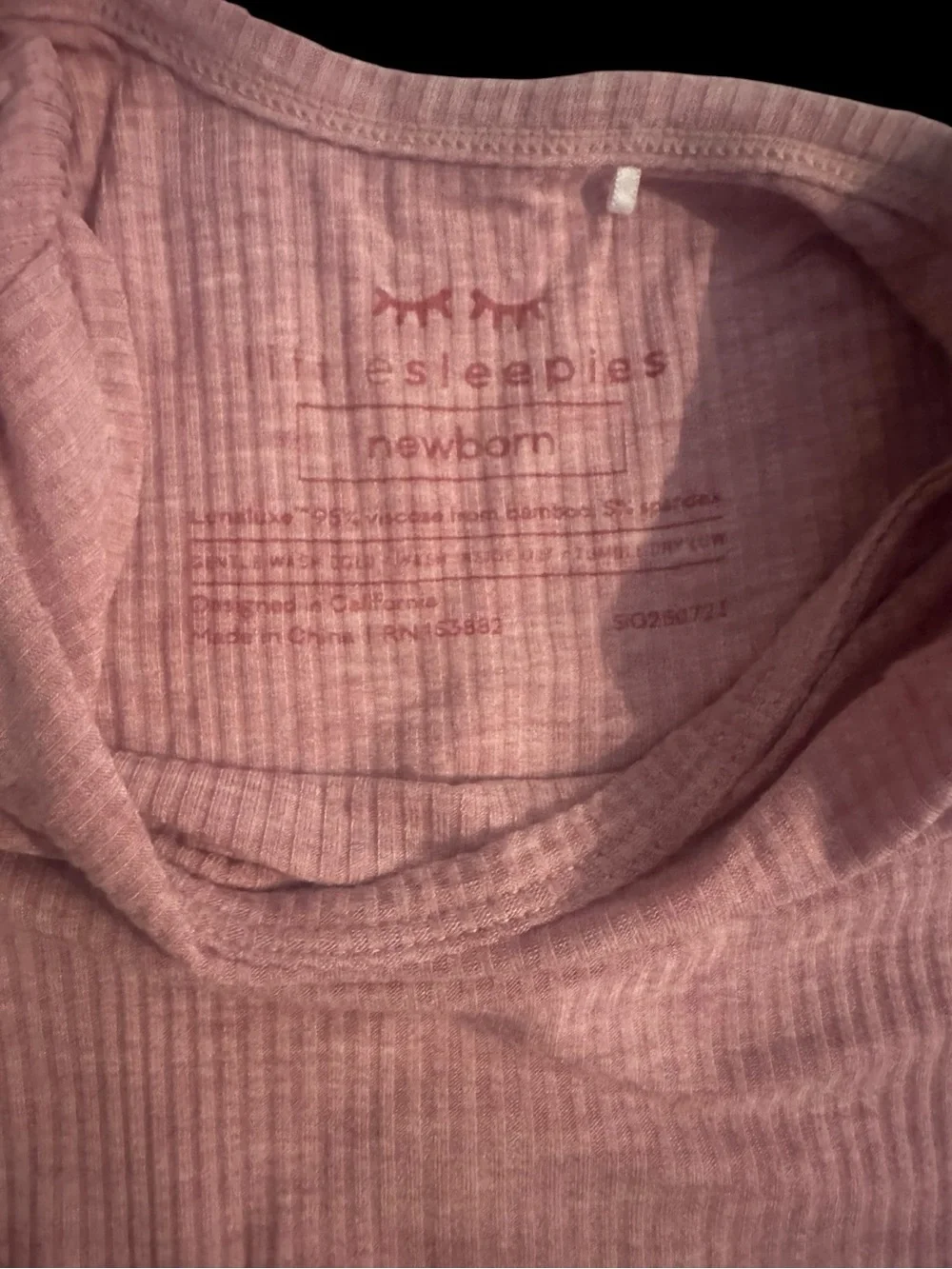 Little Sleepies pink mauve