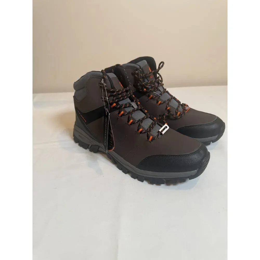 Rocawear Brown Leather Hiking Trail Boots Men's Size 13 Outdoor Shoes