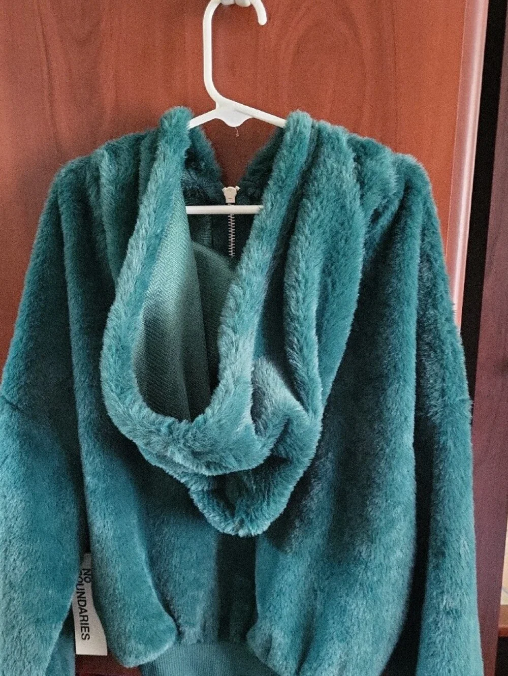 No Boundaries plush teal