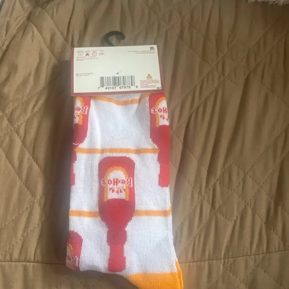 Frank’s Red Hot Sauce Novelty Crew Socks