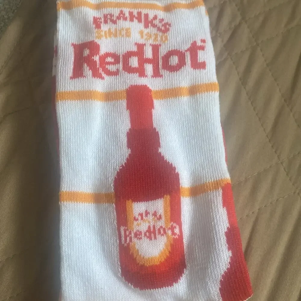 Frank’s Red Hot Sauce Novelty Crew Socks