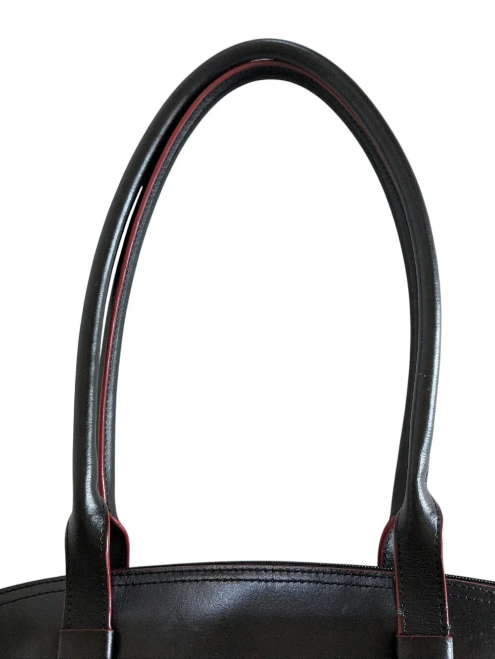 Lodis Audrey Buffy Domed Leather Work Shoulder Tote Bag