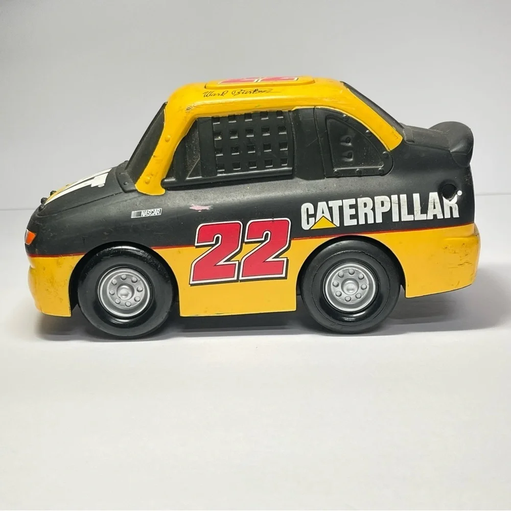 Caterpillar Black and Yellow Toy Car NASCAR Ward‎ Burton​
