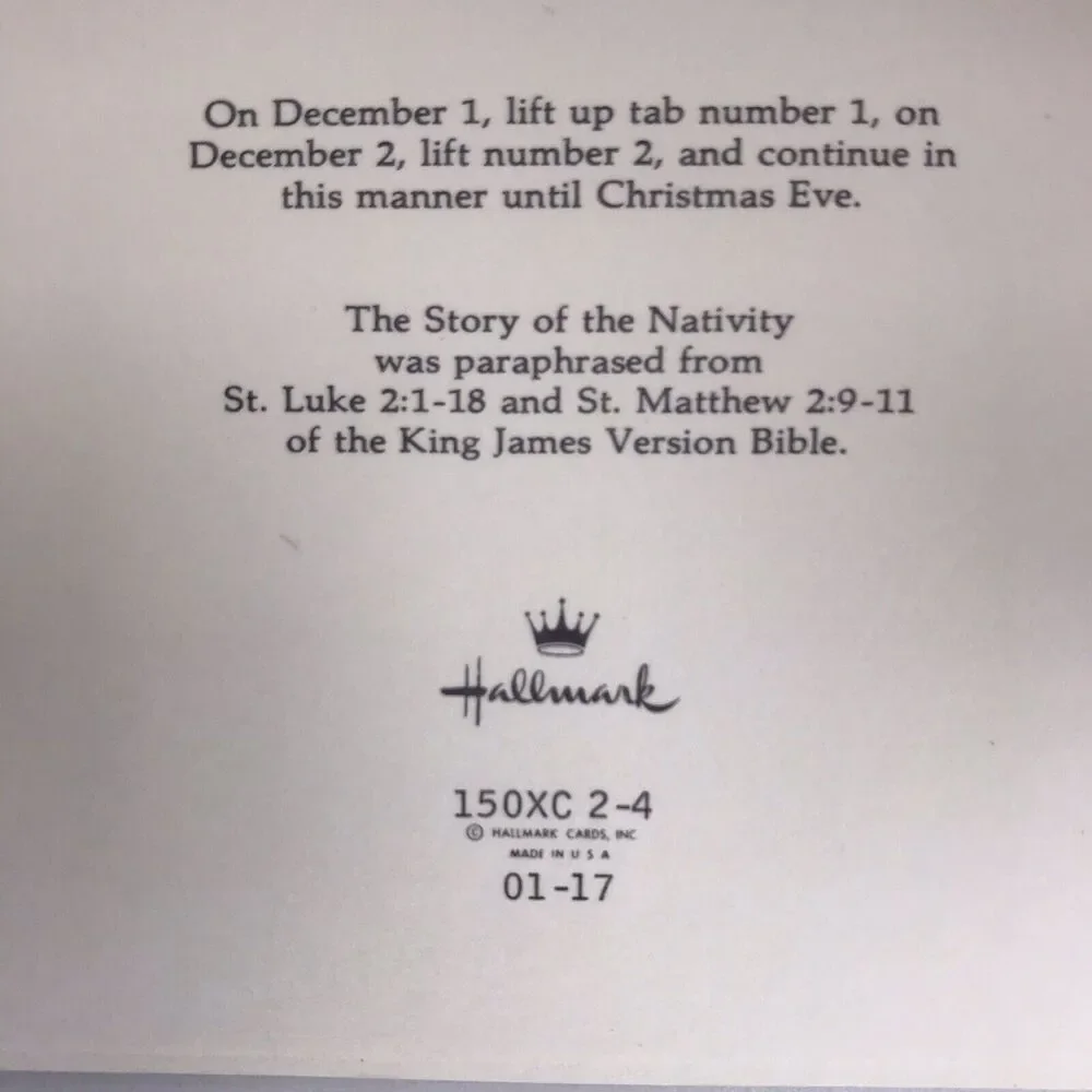 Hallmark story nativity