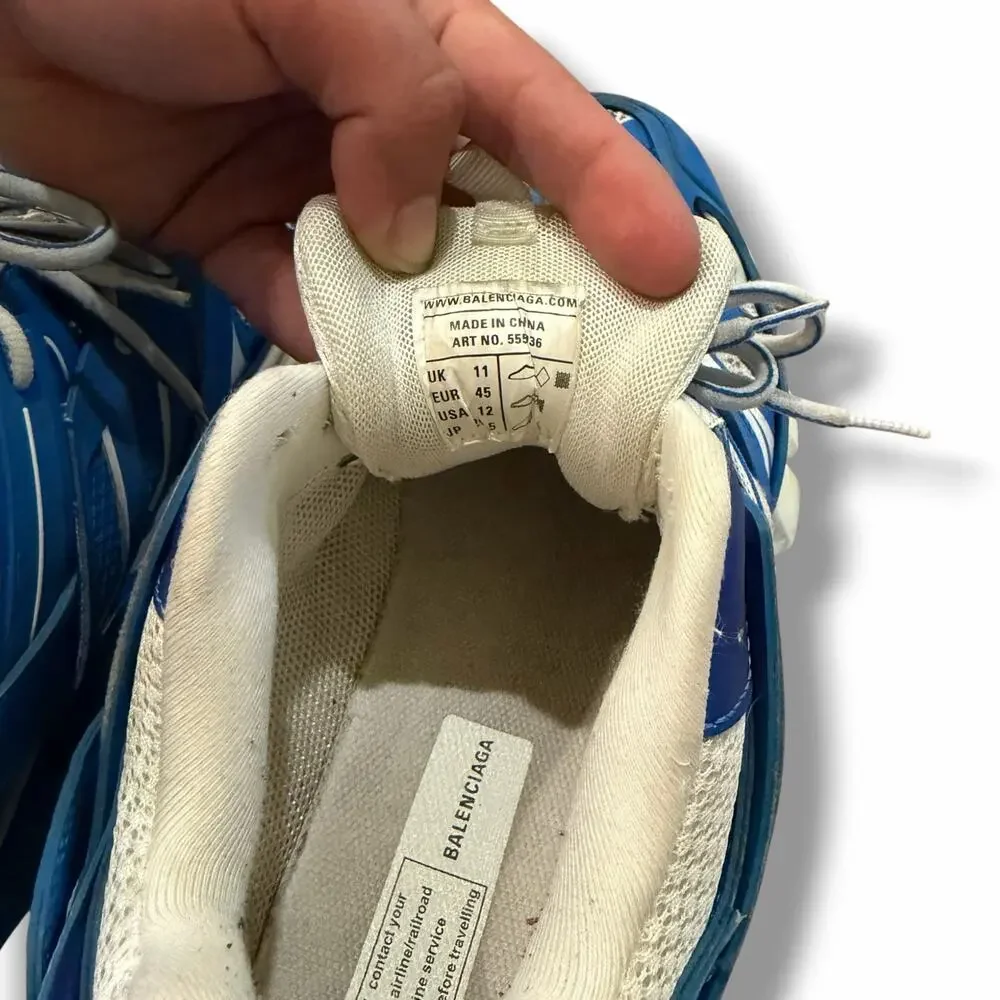 Balenciaga Track LED Sneaker ‘Blue White’ | Size 45(12US)