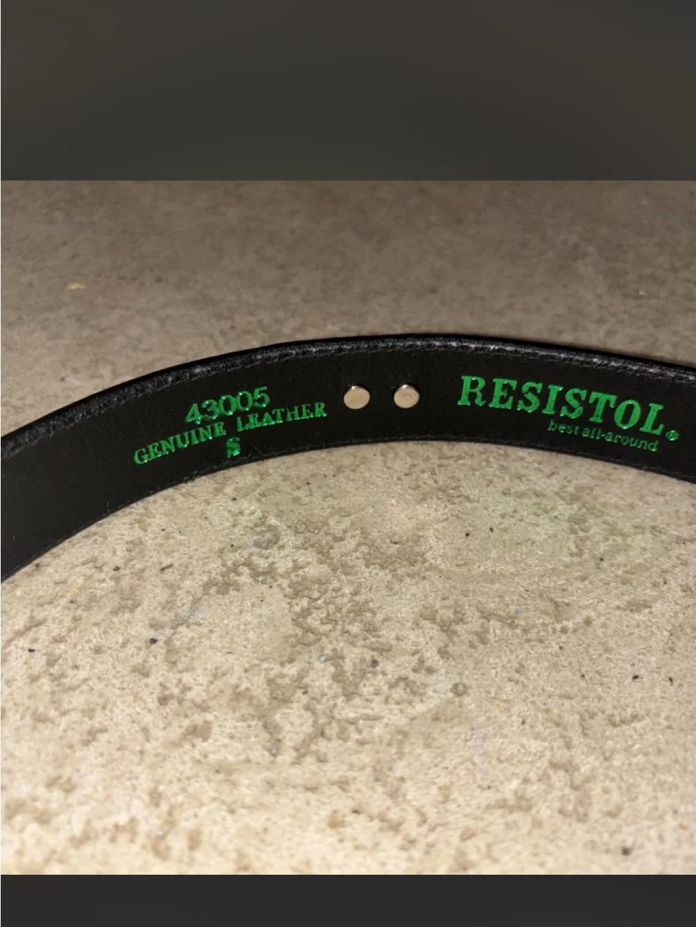Resistol that well buckle