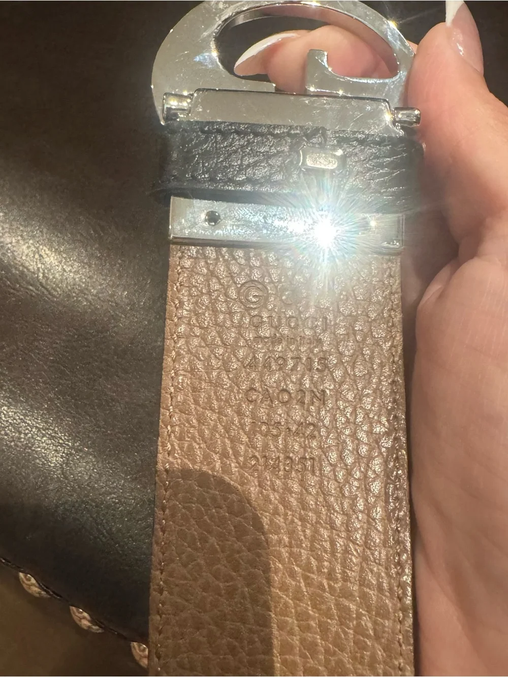 Gucci premium leather