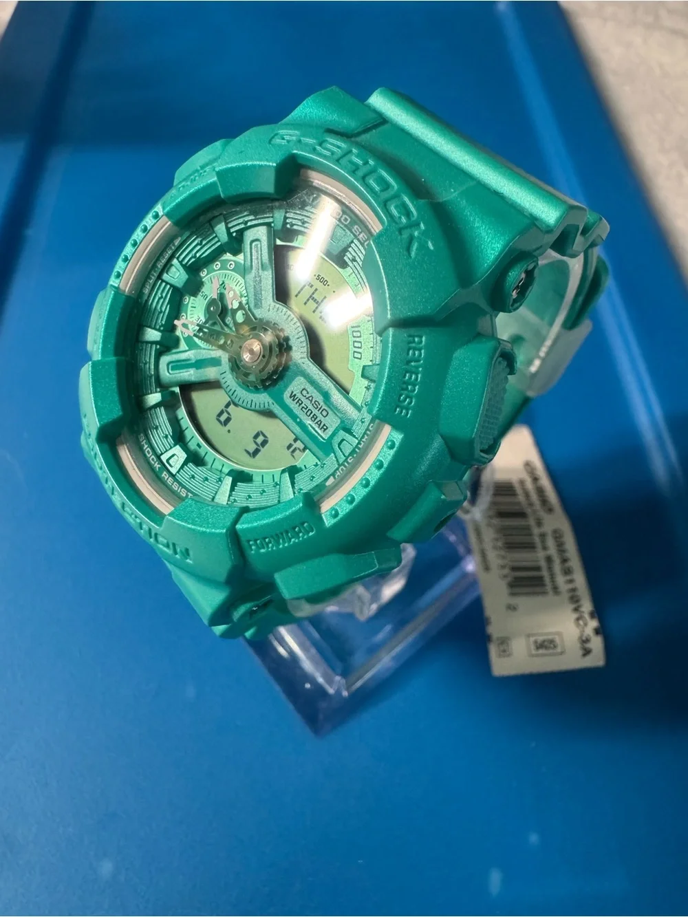 Casio G-Shock Teal Resin Sport Watch