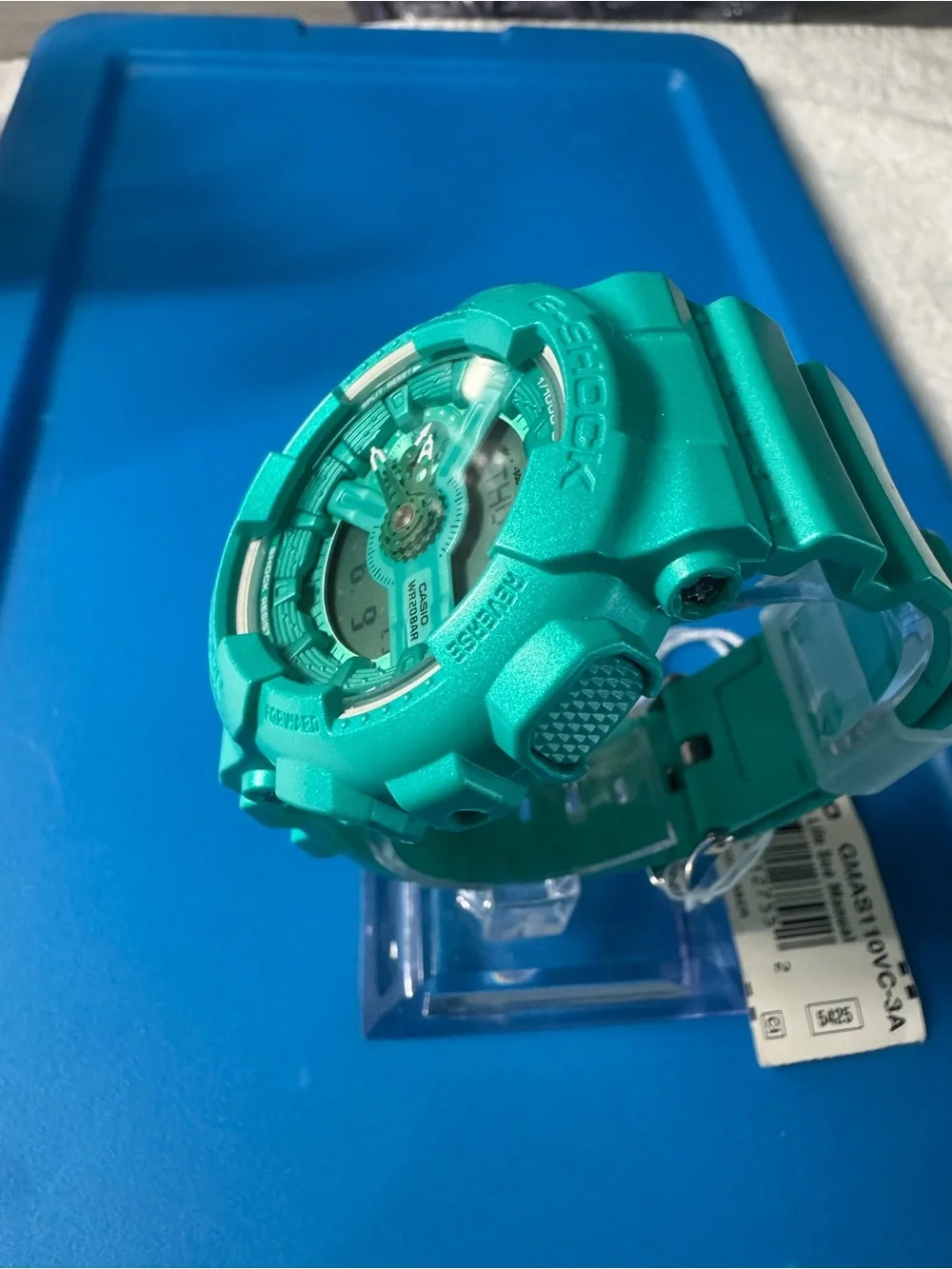 Casio G-Shock Teal Resin Sport Watch