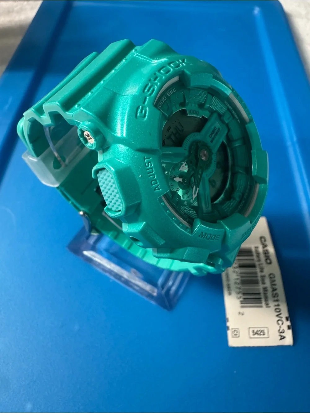 Casio G-Shock Teal Resin Sport Watch