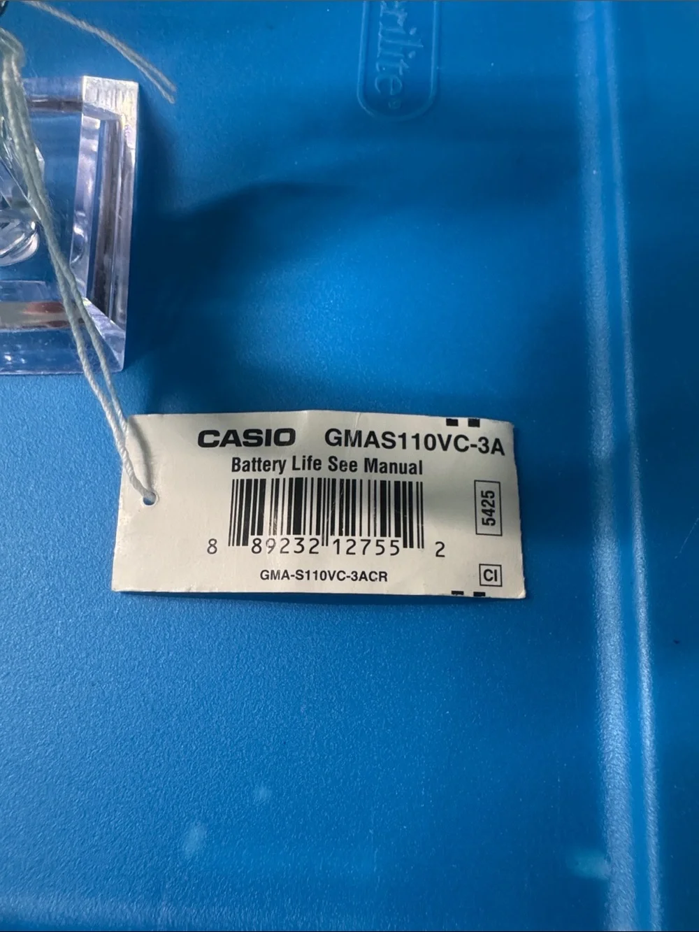 Casio G-Shock Teal Resin Sport Watch