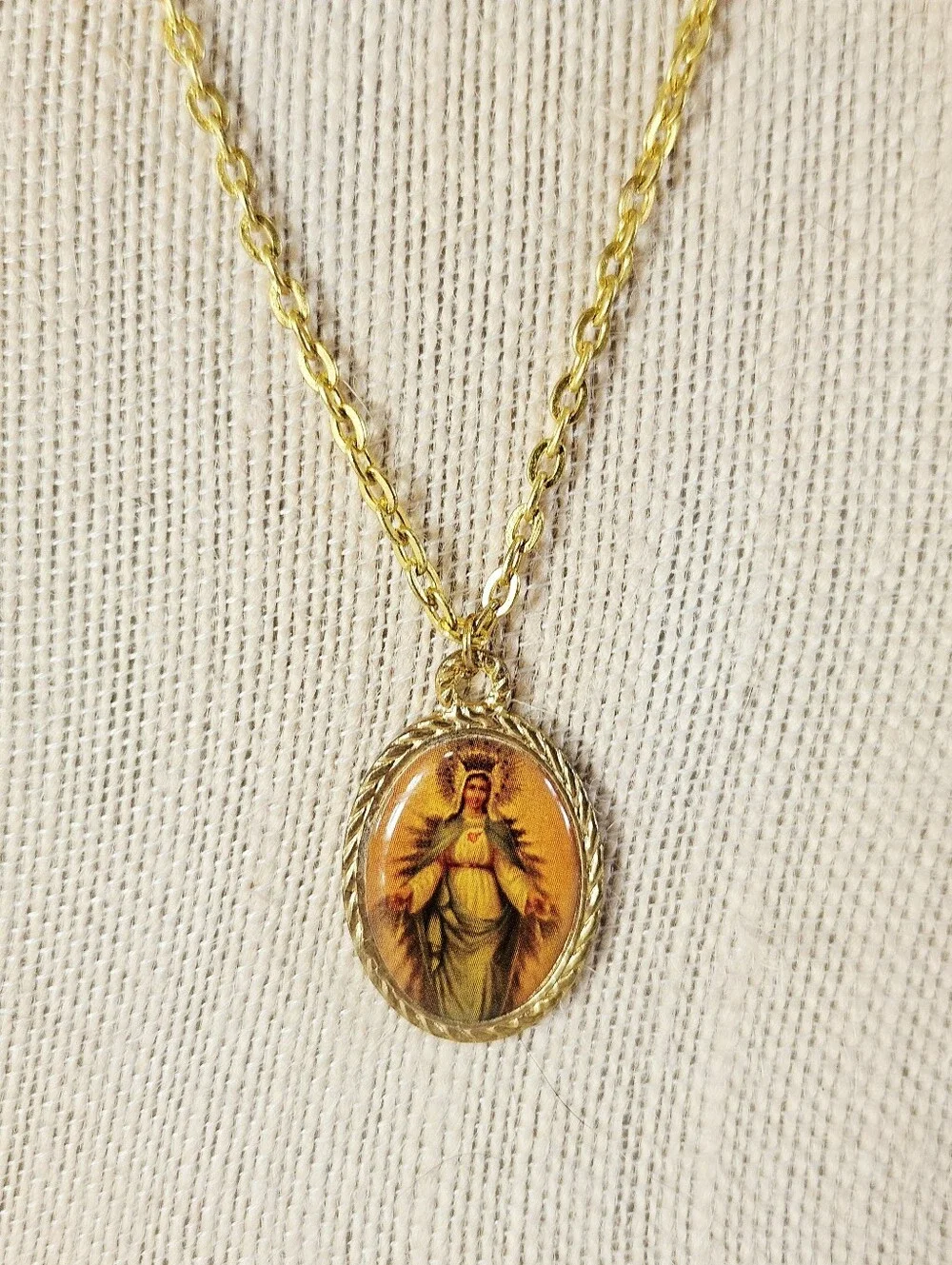 Vintage virgin mary