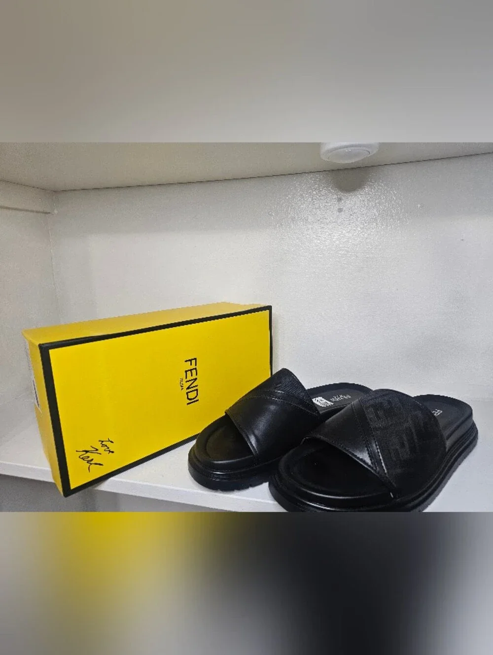 Fendi designer slides