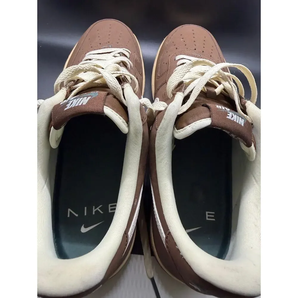 Nike Air Force 1 '07 Cacao Wow Brown/White Leather Low Top FZ23592-259