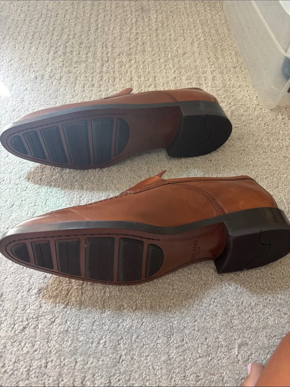Cole Haan smooth cognac