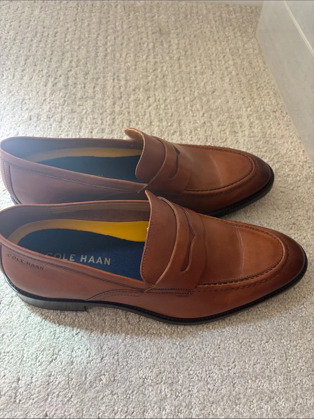 Cole Haan smooth cognac