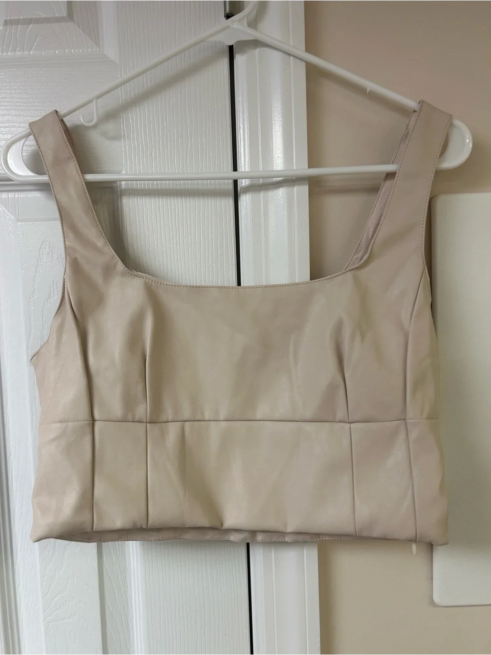 NWT Altar'd State faux leather crop top