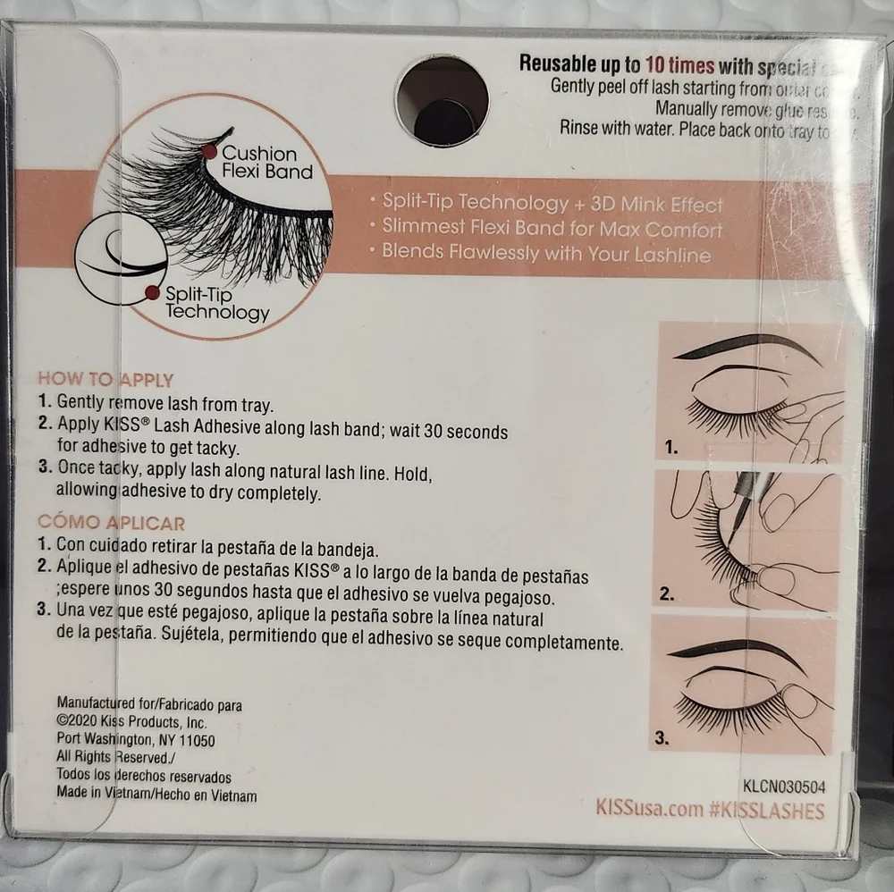 KISS Lash Couture and Sister Nature Eyelashes