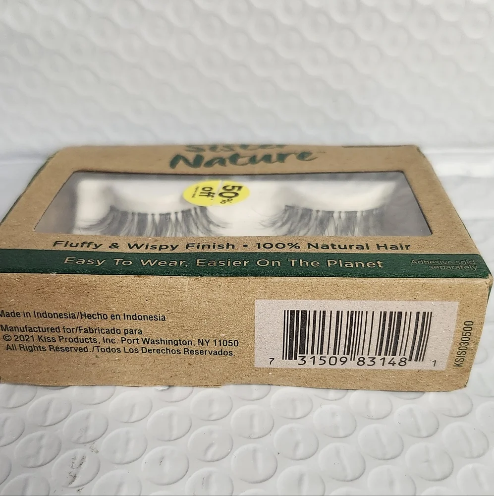 KISS Lash Couture and Sister Nature Eyelashes