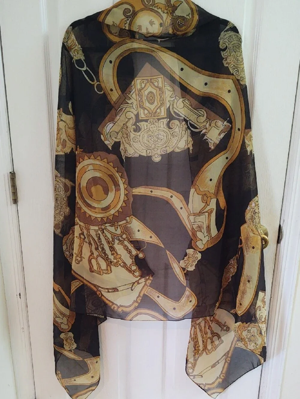 Source Unknown sheer scarf