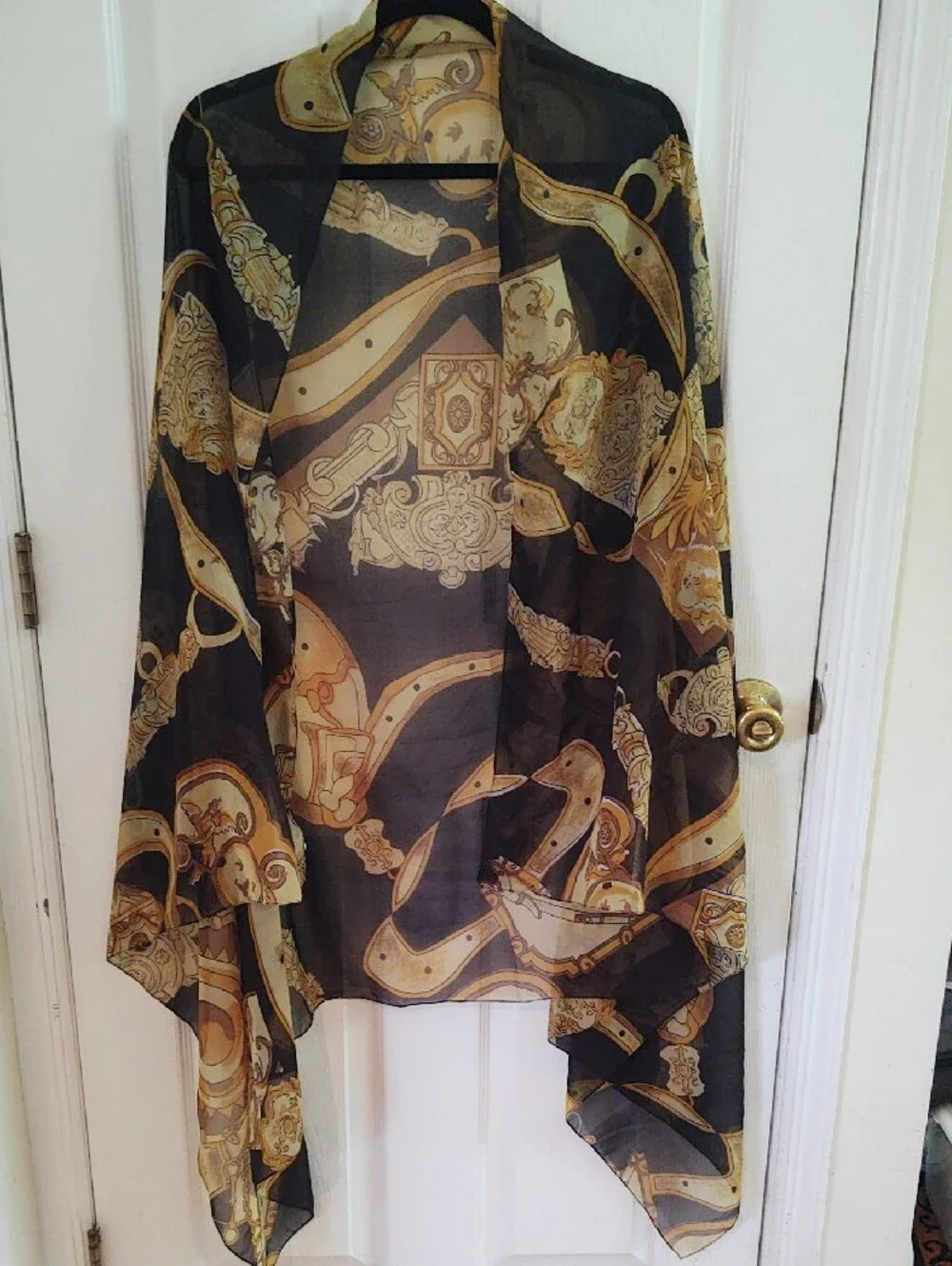 Source Unknown sheer scarf