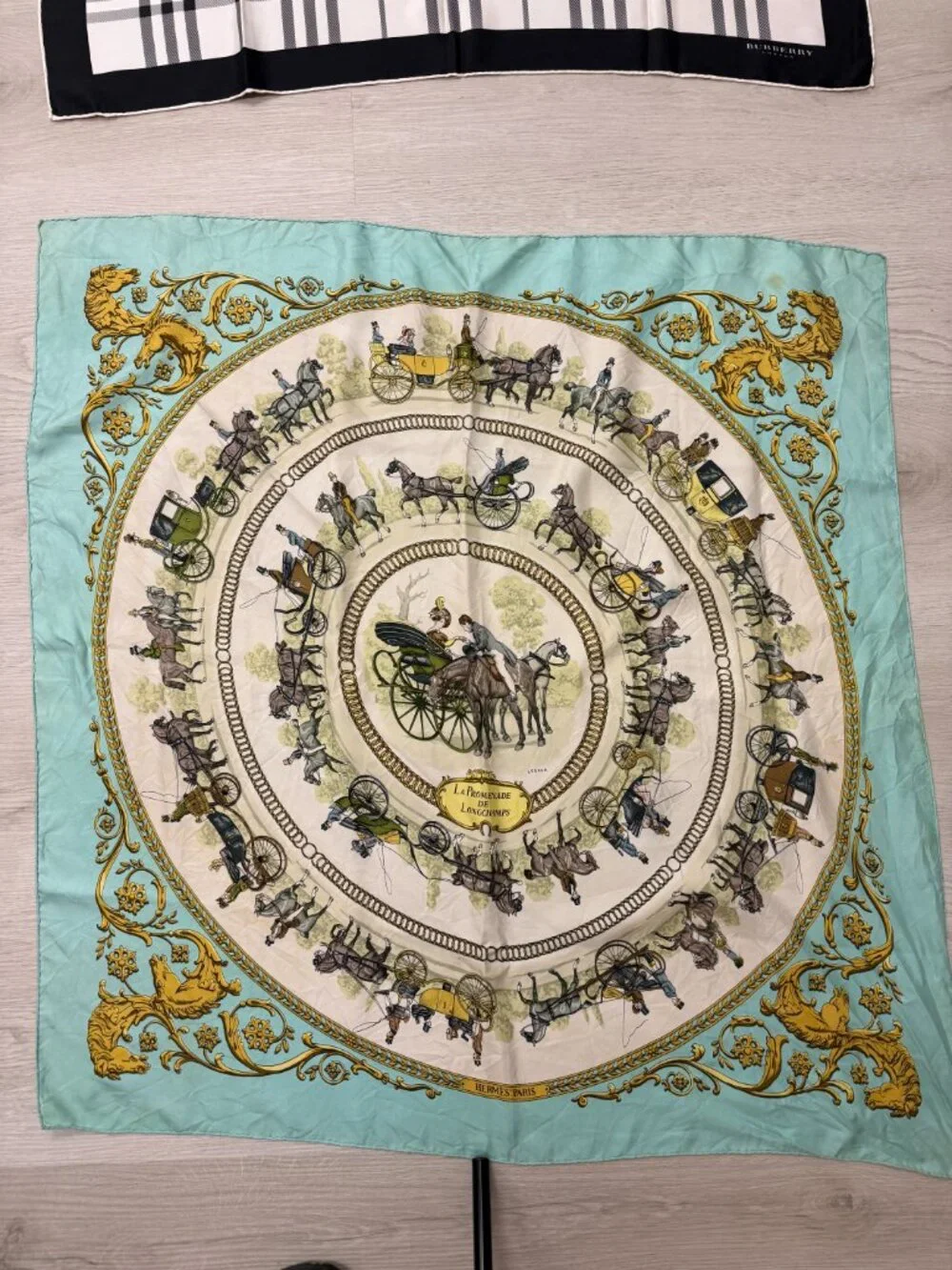 Hermes scarf has