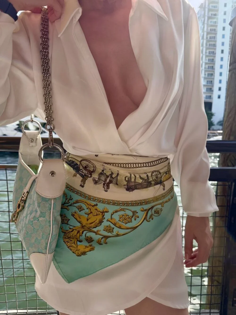 Hermes scarf has