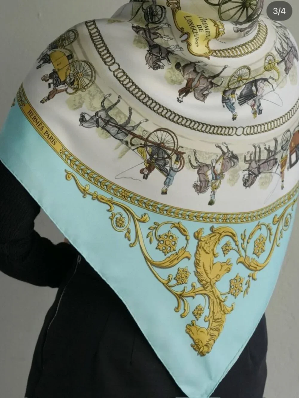 Hermes scarf has