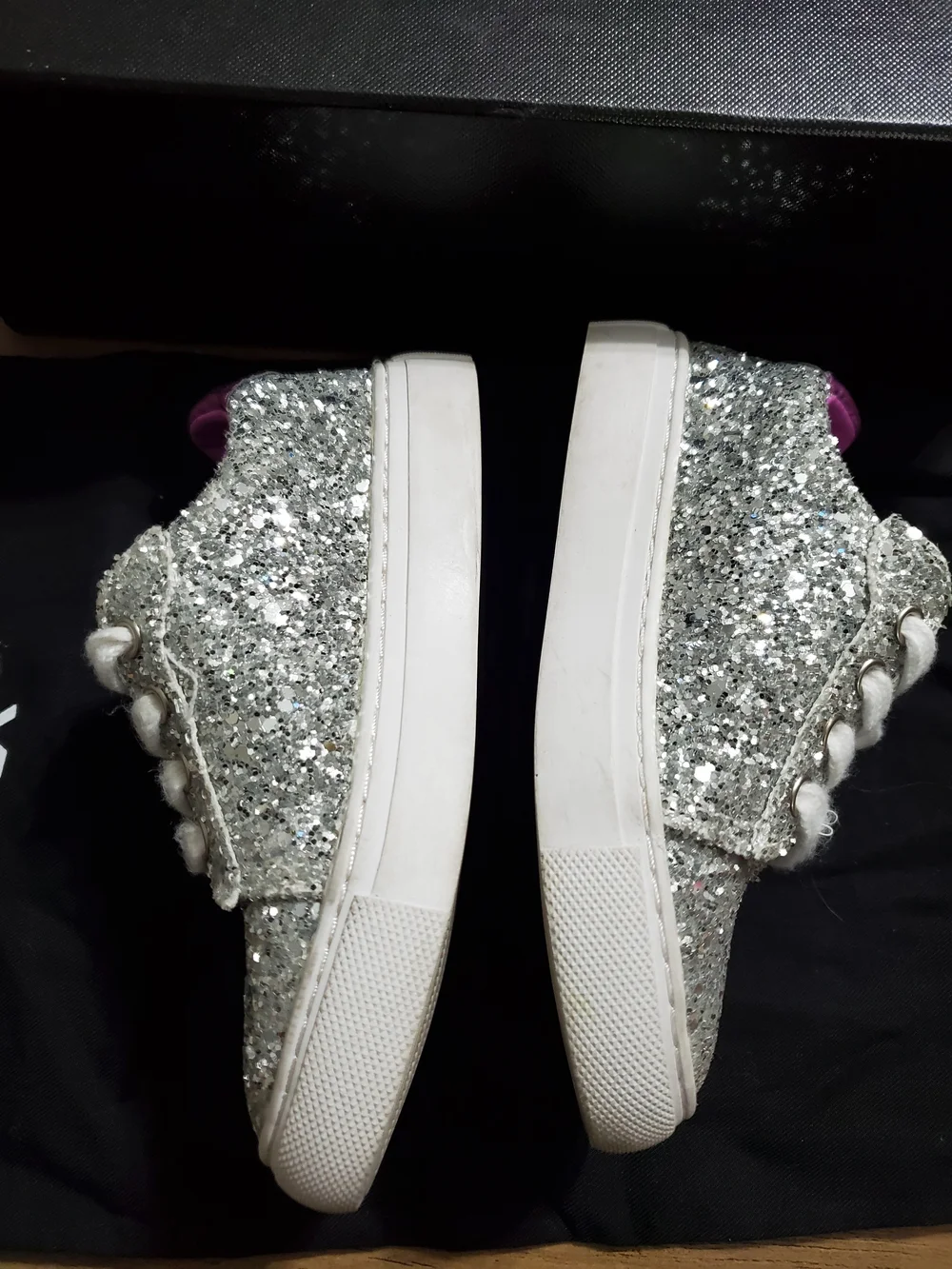 Yosi Samra silver glitter