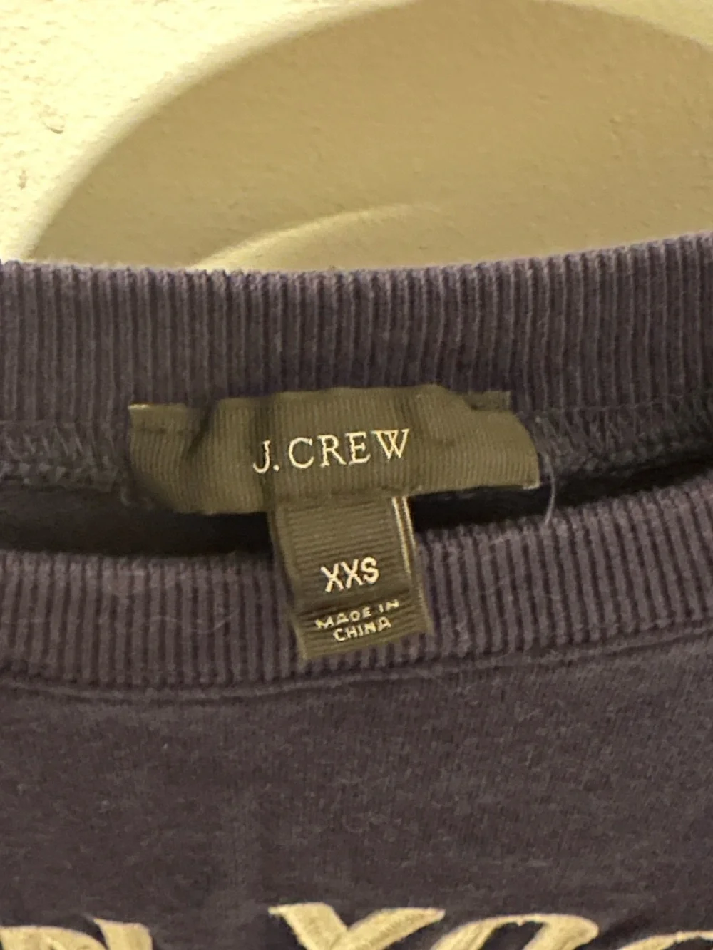 J. Crew size york new