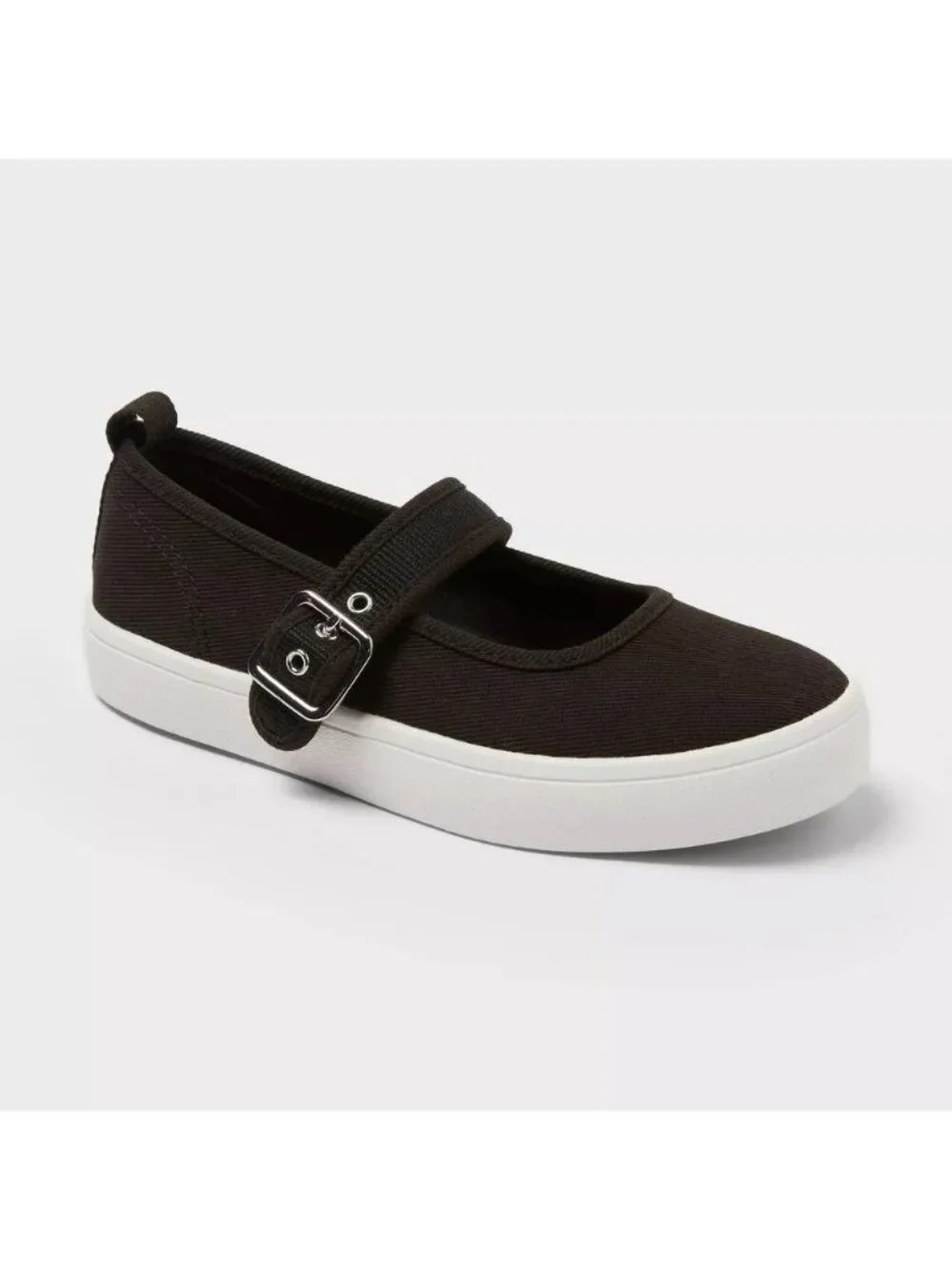 NEW art class Girls' Calantha Slip On Mary Jane Sneakers - Black - Size 2