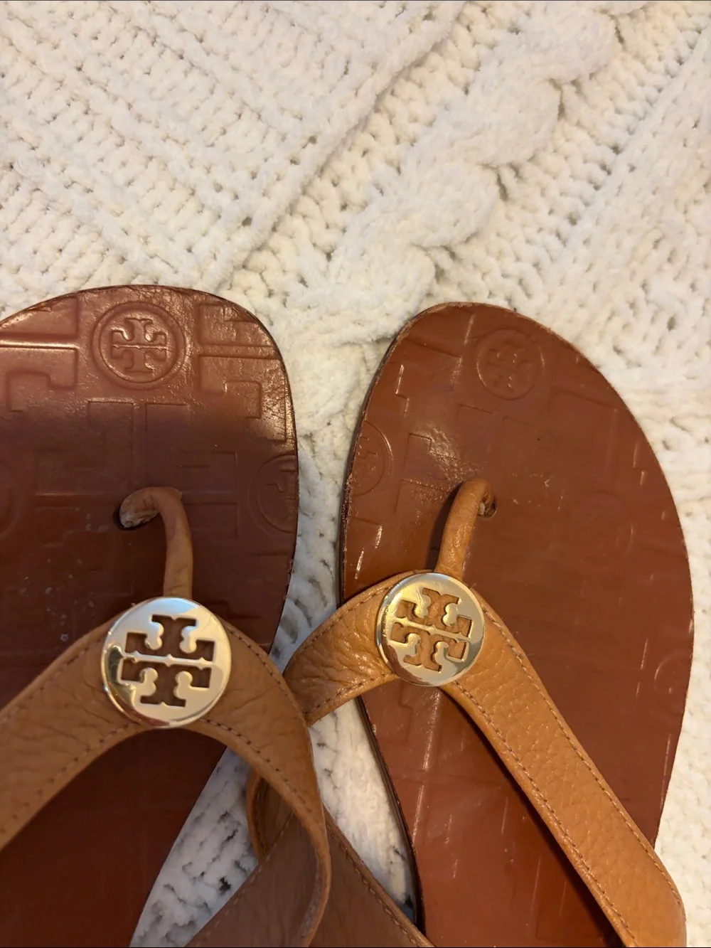 Tory Burch genuine leather