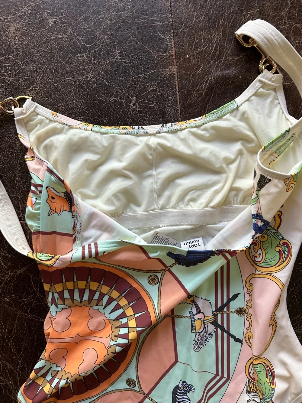 Tory Burch carousel motif