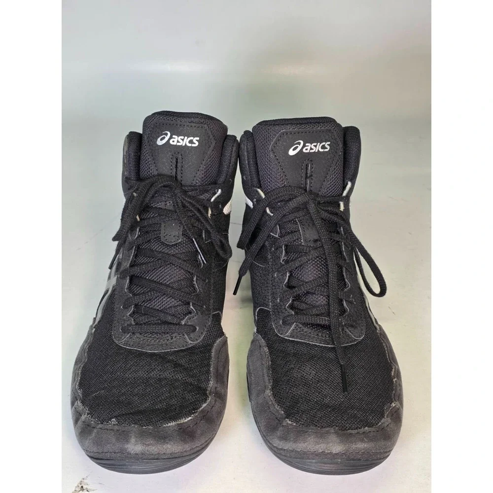 Asics Matflex 6 Men's Wrestling Sneakers Size 11.5 Black White Shoes