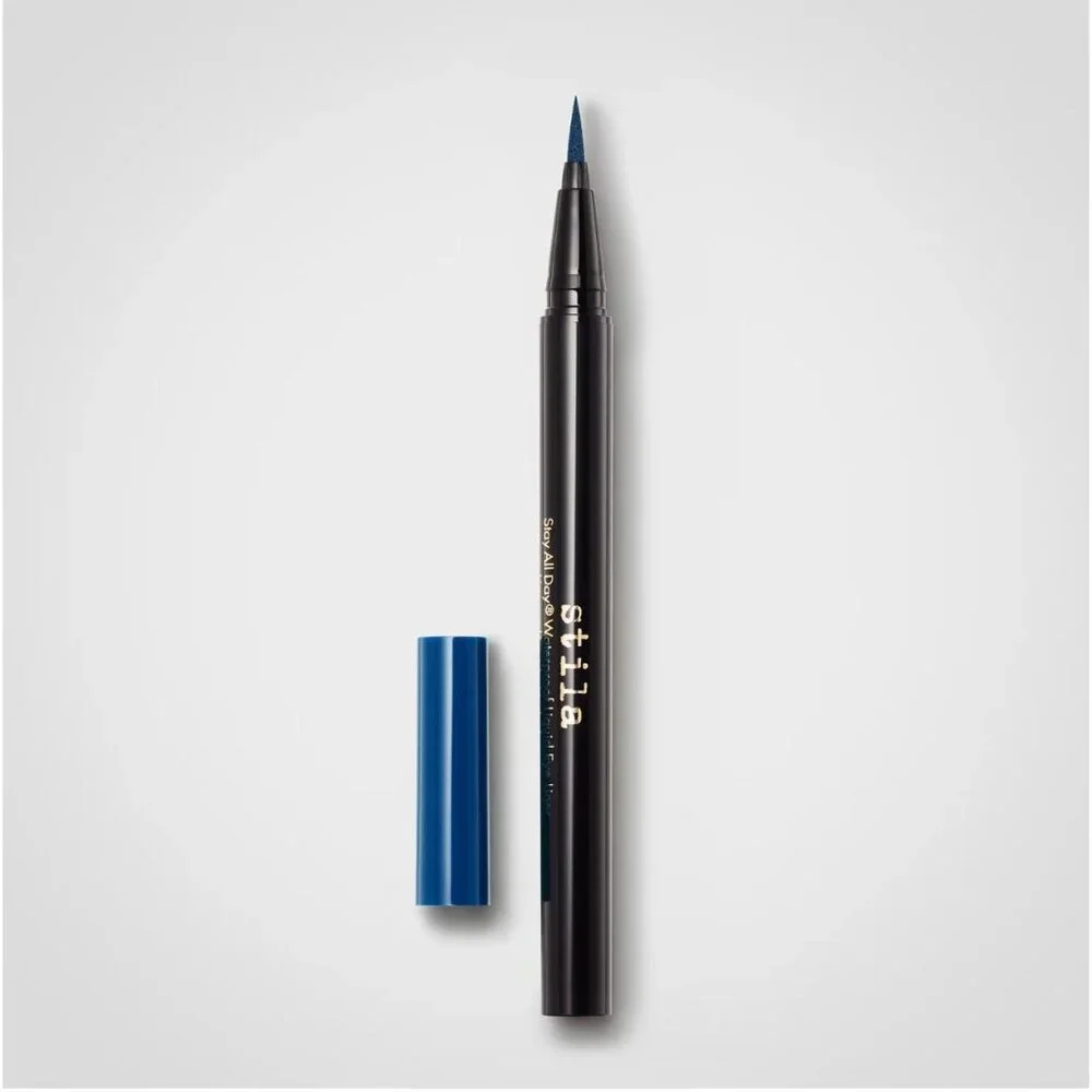 NEW Stila Marine Stay All Day Waterproof Liquid Eye Liner Limited Blue Full Size