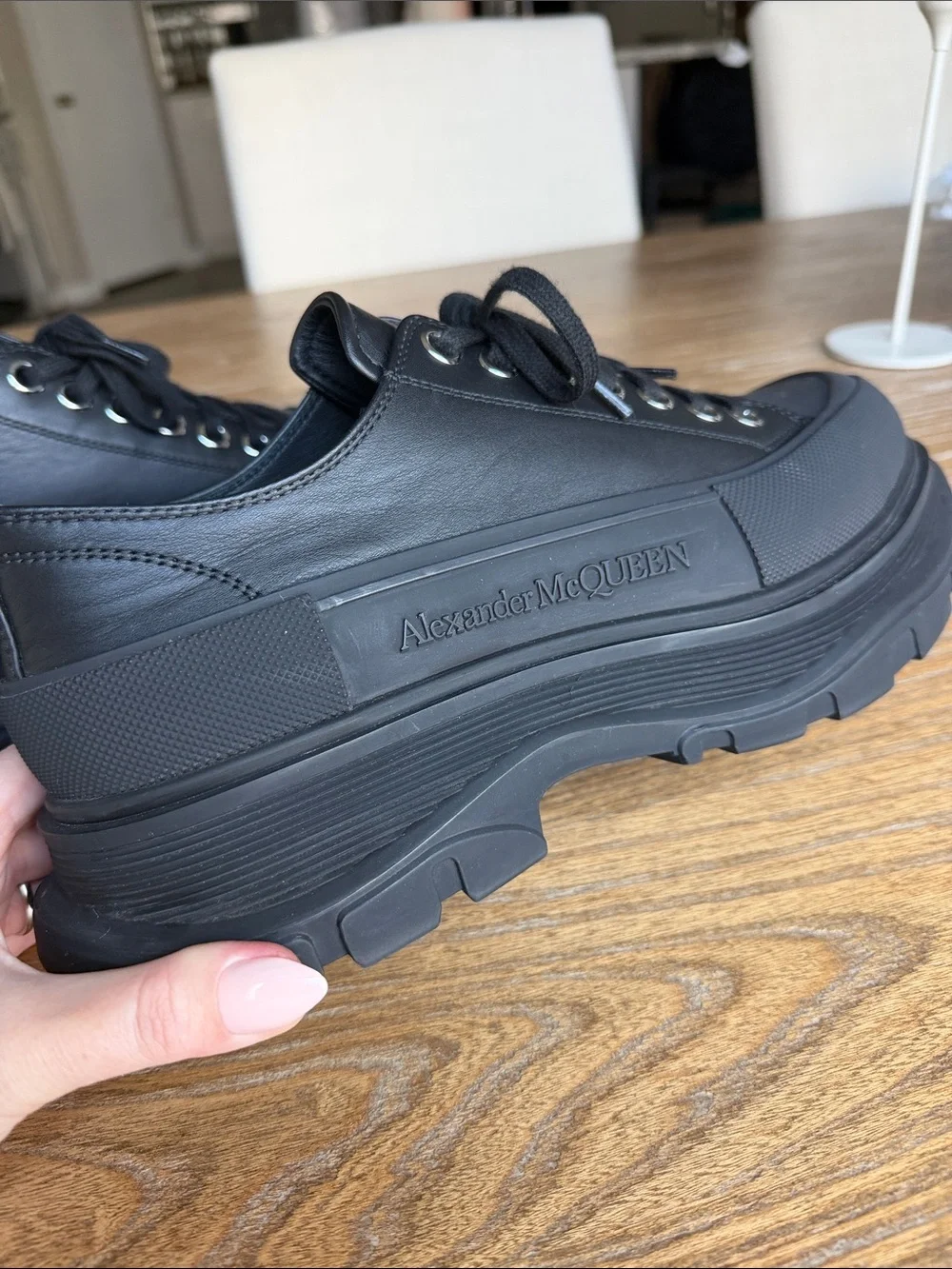 Alexander McQueen bold platform