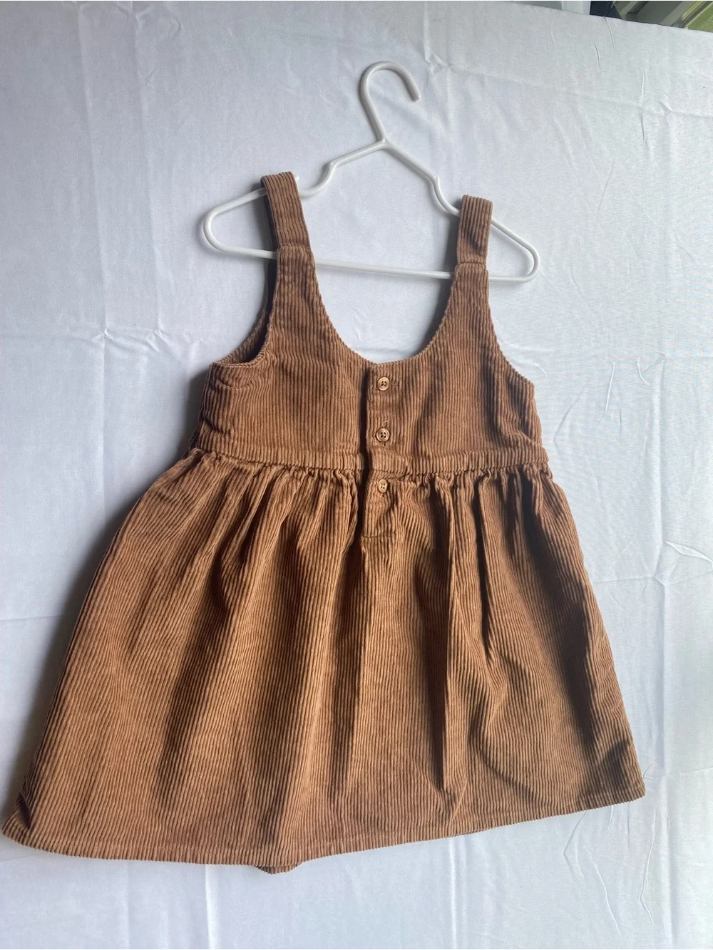 Carters overalls scooped straps